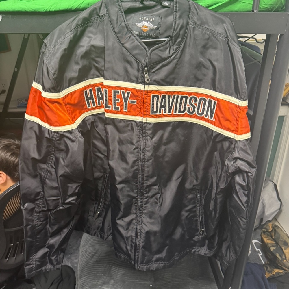 Harley-Davidson Black and Red Performance Jacket